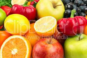 fresh fruits and vegetables