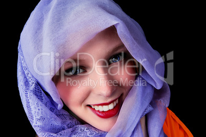 girl with scarf.