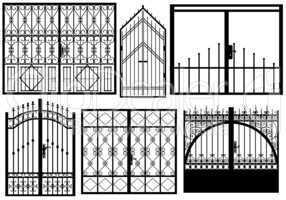 Set of different gates