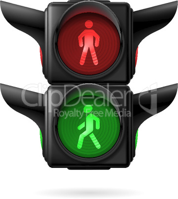 Pedestrian traffic light