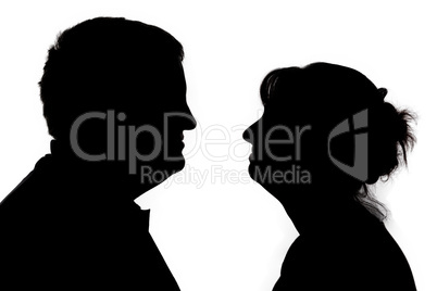 scissors image of man and woman