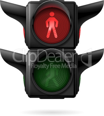 Pedestrian traffic light