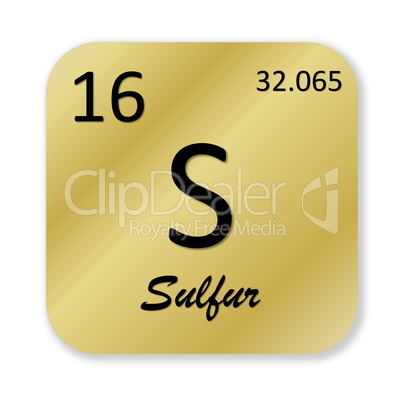 Sulfur element