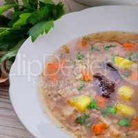 Krupnik ? Polish Pearl Barley Soup