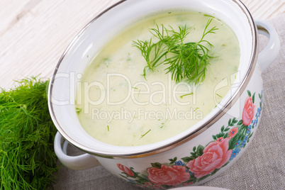 Dill soup