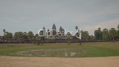 Angkor Wat temple hyperlapse