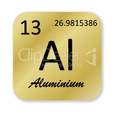 Aluminium element