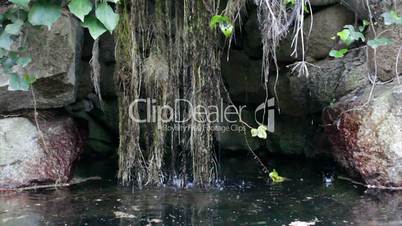 Monchique pure fresh mountain water stream. Algarve. Portugal