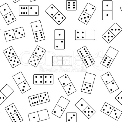 Seamless domino background