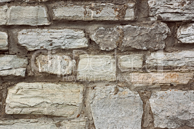 Fragment of ancient walls