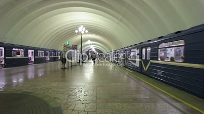 Subway station Staraya Derevnya
