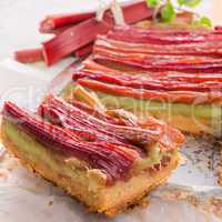 rhubarb cake
