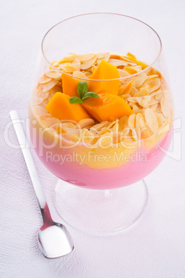 mango fruit cocktail