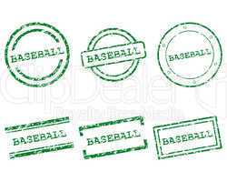 Baseball Stempel