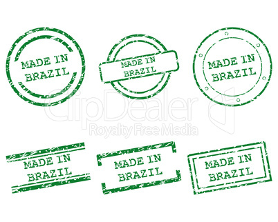 Made in Brazil Stempel