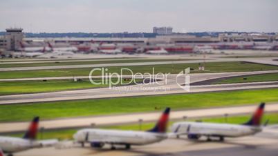 Airplane Time Lapse Airport