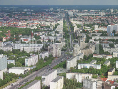 Berlin aerial view