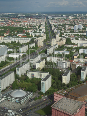 Berlin aerial view