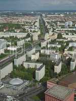 Berlin aerial view