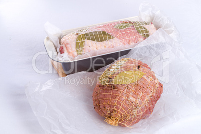 Baked pork - preparation