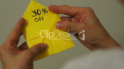 Origami Game Discount 30 Percent