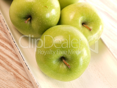 Green apples