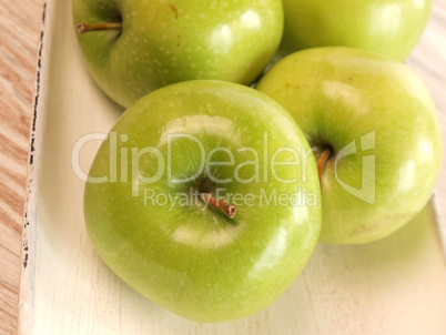 Green apples