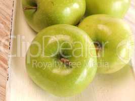 Green apples