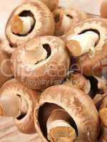 Organic mushrooms
