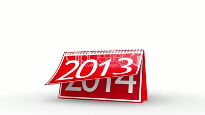 New Year 2014 Calendar (with Matte)