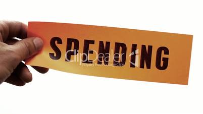 Cutting Spending Concept