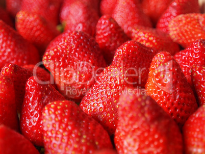 Strawberries fruits