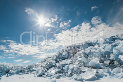 Winter treasures of Lake Baikal