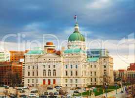 Indiana state capitol building