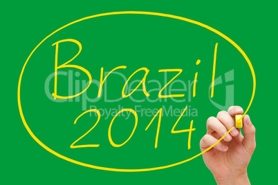 Brazil 2014 Handwriting