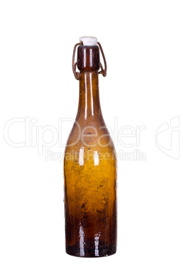 very old dusty bottle