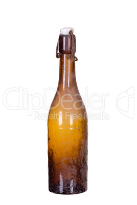 very old dusty bottle