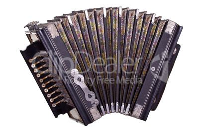 very old accordion
