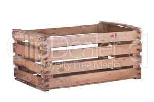 old used wooden box