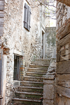 Stone stairs