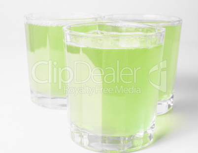 Green apple juice