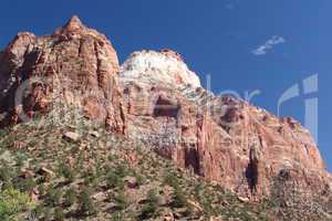 Zion, Nationalpark, Felsen, orange, national, park, naturwunder, Gesteinsformation, Rocky Mountains