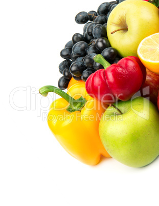 collection of fruits and vegetables