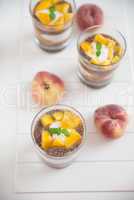 Chia Pudding mit Früchten