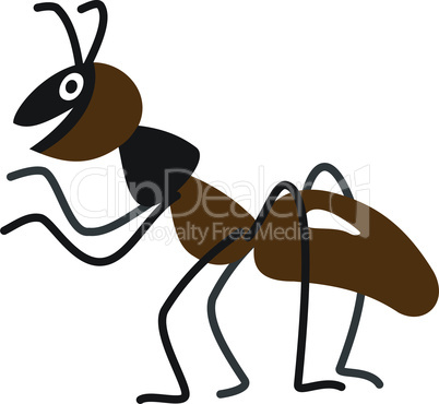 Cartoon ant