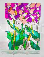 Stained glass - flowers