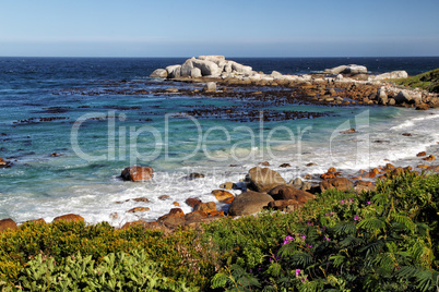 Küstenlandschaft in Südafrika