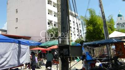 A bustling and busy Friday Morning Market, Chiangmai, Thailand(CM--67)