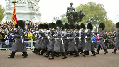 Changing of the guards in London