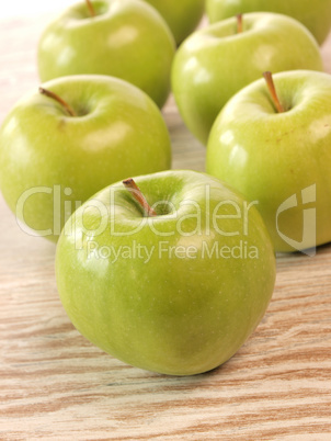 Green apples